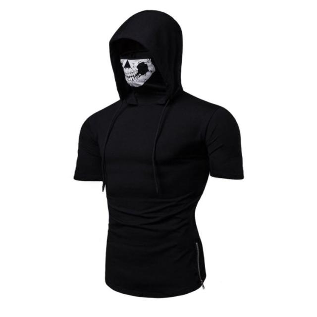 メンズ スカルパーカー 春秋 夏 スカル 髑髏 ドクロ パーカー 春秋  