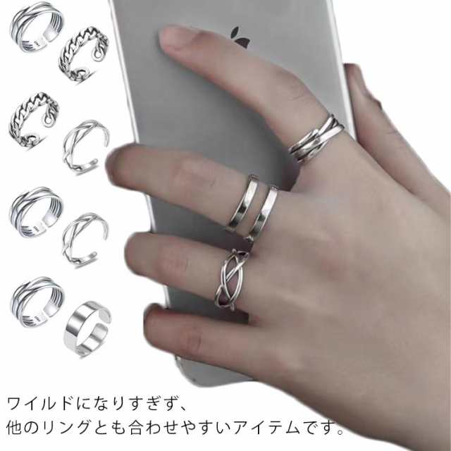 新品 925シルバーヘビーspin Ring - アクセサリー