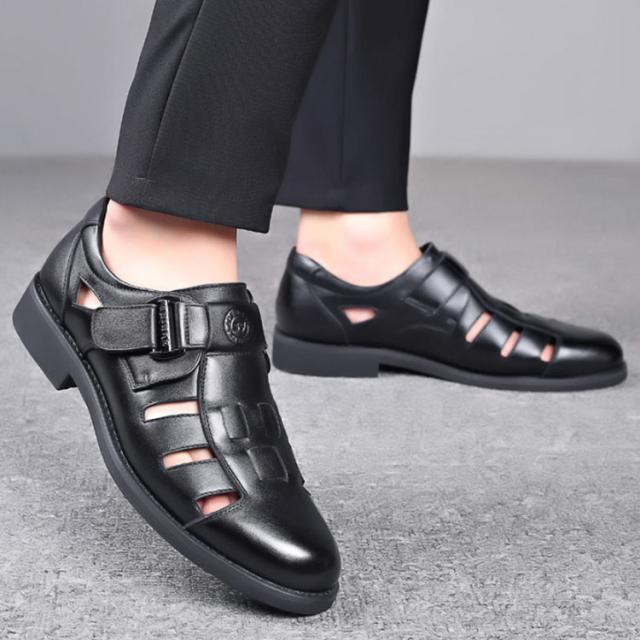 スリッポン ビジネスシューズ 軽量 メッシュサンダル ビジネスサンダル メンズ 男性用 職場用 滑り止め 蒸れない 通気性 柔らかい 簡単の通販はau Pay マーケット Next