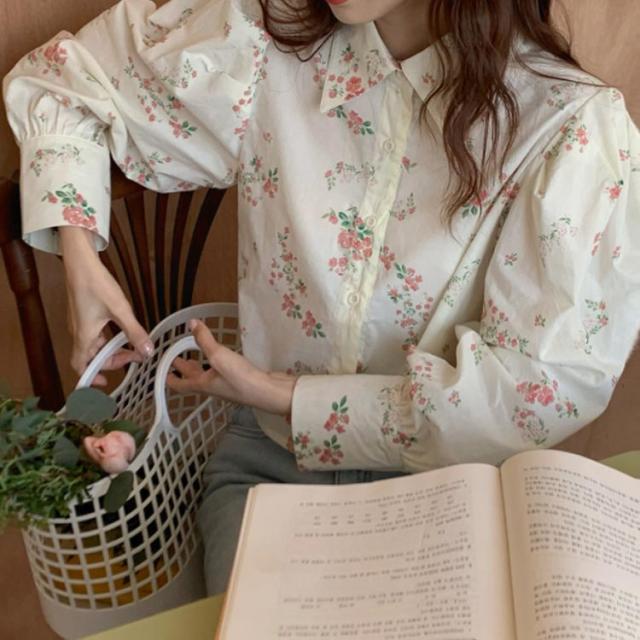 美品 NON TOKYO 花柄 プリント シャツ トップス フラワー ブラウス 楽天市場】フラワープリント前あきブラウス シャツ ブラウス