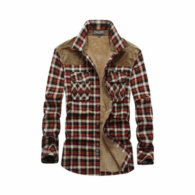 裏ボア カジュアル シャツジャケット メンズ 裏起毛 シャツ 暖かい