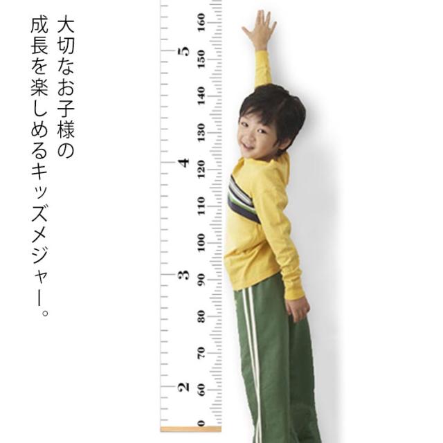 折りたたみ収 身長50cmから200cmまで計測可能 キッズメジャー 身長測定 成長記録 50cmから200cmまで タペストリー 身長計 シンプル 北欧テイスト 子供部屋 成長記録 幼稚園生