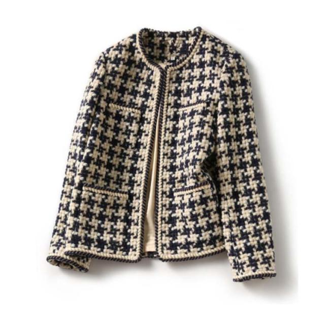 アンタイトル 千鳥柄 コート 11/24までの限定価格☆UNTITLEDアンタイトル☆