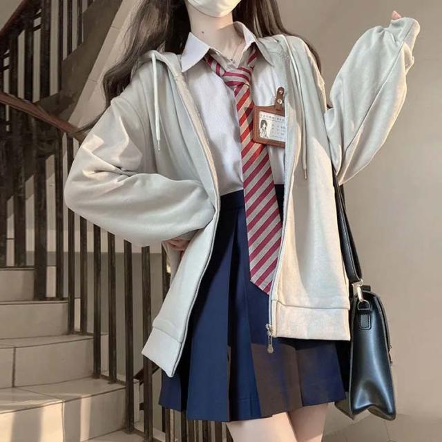 フード付き ジップアップ スウェット フーディー 中学生 学生服 羽織り 送料無料 パーカー 高校生 女子 女の子 スクールアウター 学の通販はau Pay マーケット Next
