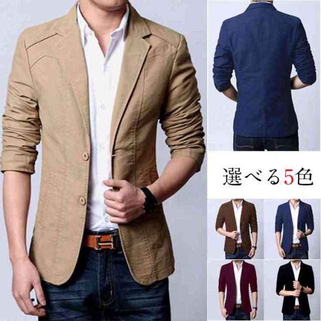 18春新作 カジュアルスーツ スプリングコート トレンチコート メンズ テーラードジャケット 大きいサイズ ビジネススーツ の通販はau Pay マーケット Mmc