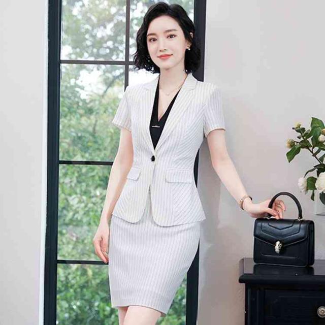 スーツセット レディース 夏用 半袖 女性 Ol通勤 ビジネス ジャケット パンツ スカート オフィス フォーマル 2点上下セッの通販はau Pay マーケット Mmc