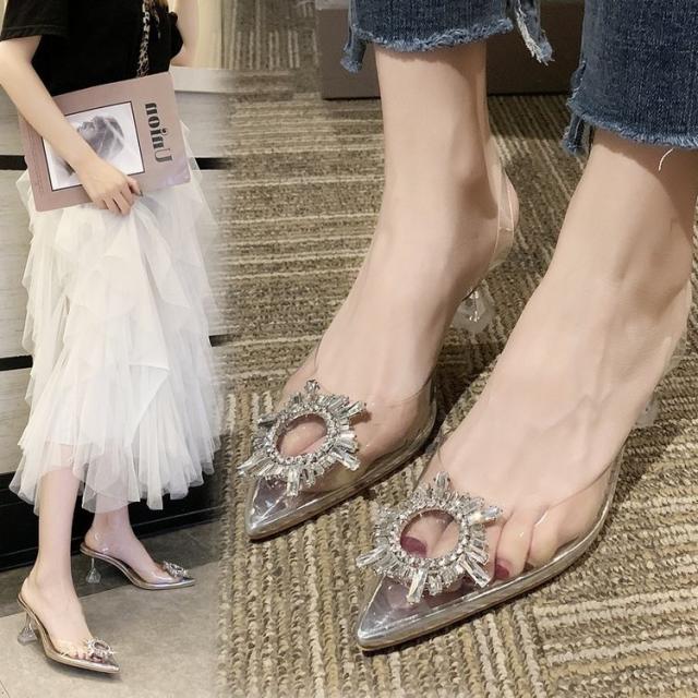 サンダル レディース 春夏 履きやすい ぺたんこ サンダル レディース ローヒール　びダイヤモンド　ビーチサンダル 美脚 シューズ カジュアルの通販は