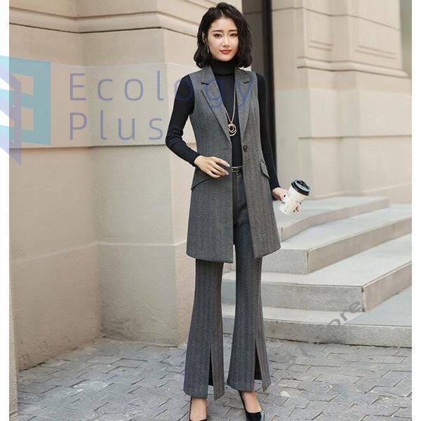 レディースベストスーツセットパンツセット20代 30代 40代 事務服