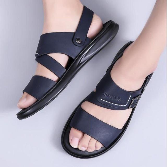 サンダル メンズ ビーチサンダル メンズ 痛くない 夏サンダル 靴 カジュアルシューズ 大きいサイズ かっこいい 歩きやすい 2020夏新作の通販は