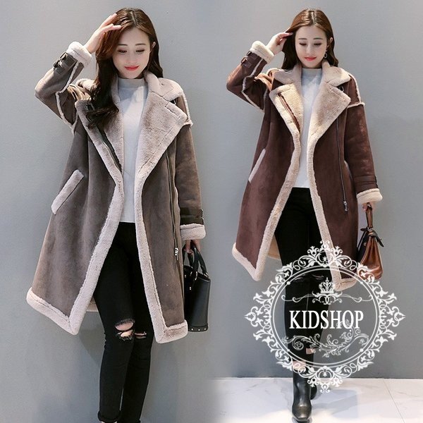 ムートンコート レディース ロング丈 秋冬 フェイクムートン チェスターコート アウター ふわふわ 厚手 体型カバー お洒落 上品 通勤 OL 20代 30代 40代 ムートンコート レディース ロング丈 秋冬 フェイクムートン