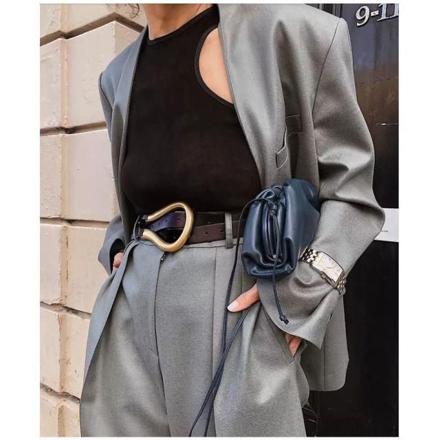 ベルト レディース 女性 大きめバックル おしゃれ かっこいい クール 蹄 ウエストマーク フェイクレザー クール カジュアル ファッションの通販はau Pay マーケット Next