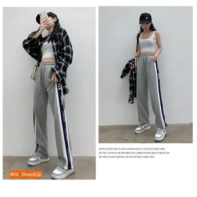 ジャージ 下 レディース ドローストリングパンツ ジャージパンツ