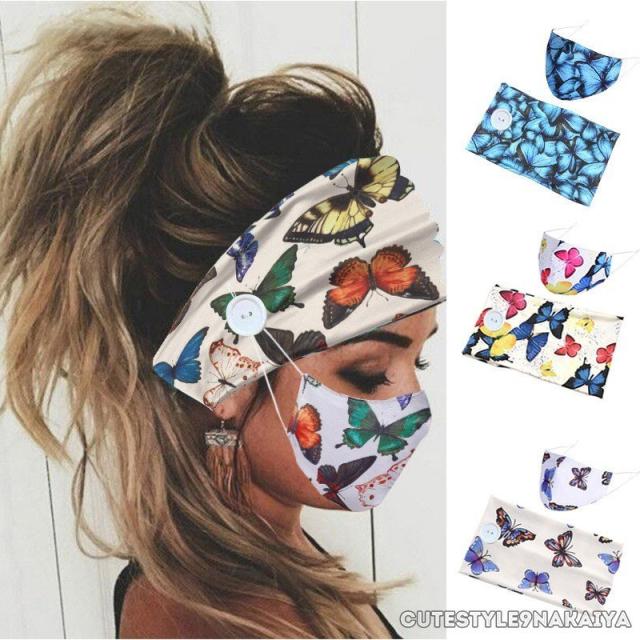 ヘアバンド レディース ボタン メンズ マスク固定 スポーツ 汗止めヘッドバンド 伸縮性抜群 ヨガ ランニング 男と女の通販はau Pay マーケット Mmc