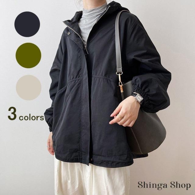 マウンテンパーカー レディース 40代 ロングコート スプリングコート 春コート ライトアウター 大きいサイズ 春 秋 春服 春物 韓国風 アの通販はau Pay マーケット Mmc