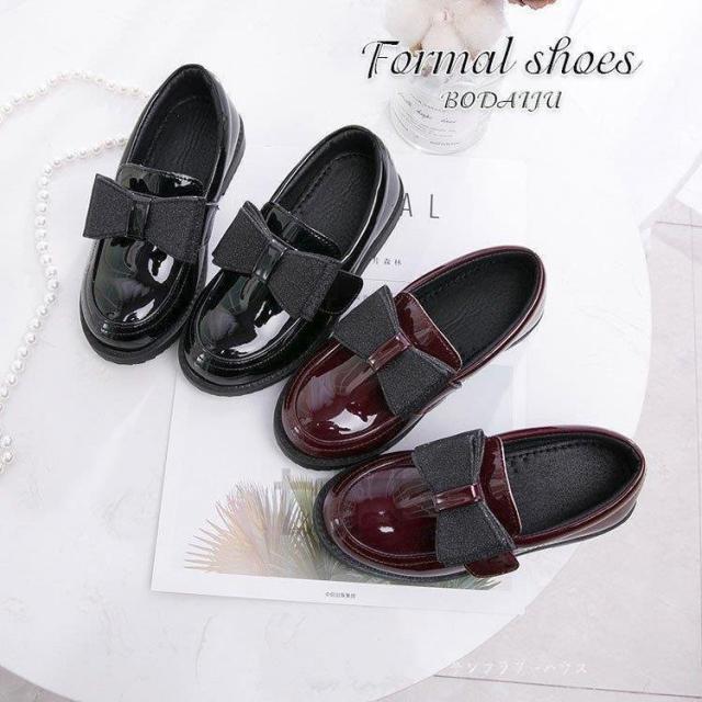 ピアノ発表会 靴 ローファー 子供 フォーマル靴 女の子 ガールズ ドレス キャサリン フォーマルシューズ ジュニア リボン 卒業式 入学式 の通販はau Pay マーケット Mmc