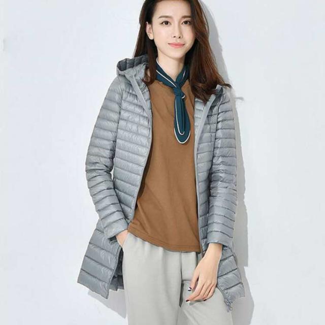 送料無料】インナー ダウン ジャケット アウター ロング 長袖