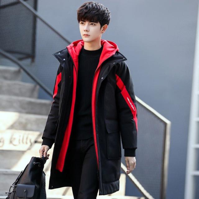 メンズコート ロング丈 中綿 コート ジャケット レイヤード 重ね着風 オシャレ メンズコート ロング丈 中綿 コート ジャケット レイヤード 重ね着風