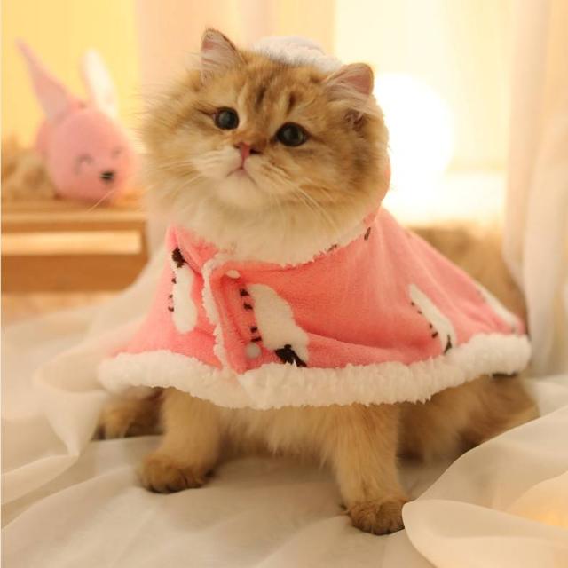 ペット服 フード付き パーカー 裏ボア ふわふわ もこもこ 厚手 防寒