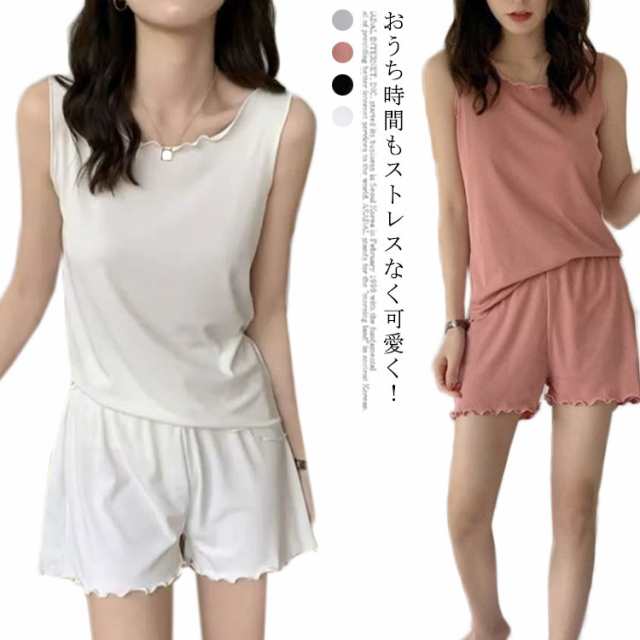 M-5XL ルームウェア 上下 セットアップ 夏用 タンクトップ M-5XL ルームウェア 上下 セットアップ 夏用 タンクトップ