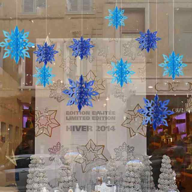 北欧風デザインのクリスマスガーランド 雪の結晶 クリスマス飾り インテリアアクセサリー パーティー飾り 装飾オーナメント パーテの通販はau PAY  マーケット - MMC