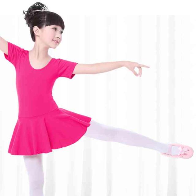 子供バレエレオタード ダンスワンピース スカート 長袖 短袖 可愛い 練習着 ドレス キッズ バレエウェア ダンスウェア バレリの通販はau Pay マーケット Mmc