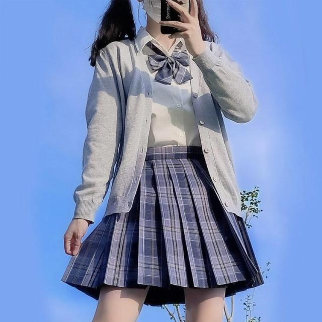 ニットカーディガン 女子高生制服 Vネック サマー カーディガン セーター カーデ オフィス 衣装 学生服 学生 ニットカーディガン 女子高生制服 Vネック サマー カーディガン