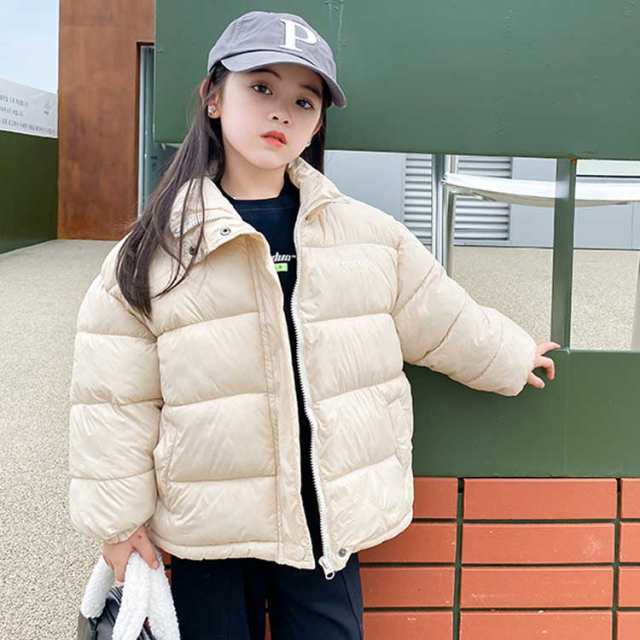 キッズ アウター 中綿 コート 子ども 男の子 女の子 春 秋 冬