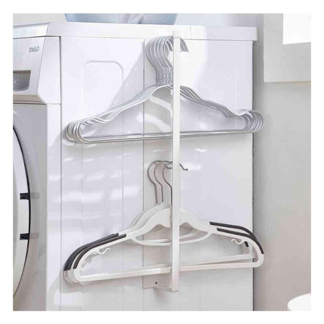 ハンガー 収納 洗濯ハンガー 収納ラック マグネット ランドリー収納 壁掛け ハンガー掛け おしゃれ 吸盤 シンプル 省スペース 隙間 洗の通販はau Pay マーケット 第三商事