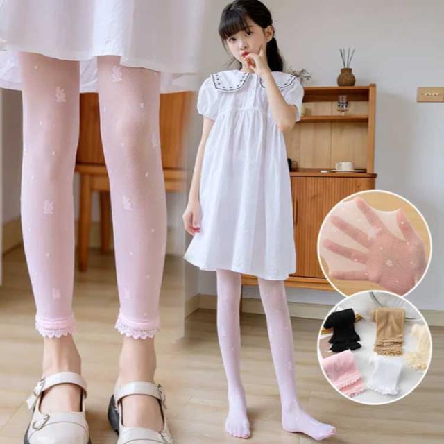 送料無料 子供用 タイツ フォーマル 発表会 卒業式 七五三 白 キッズ コンクール レースタイツ 九分 入学式 くつ下 卒園式 入園式 靴下 の通販はau Pay マーケット Next