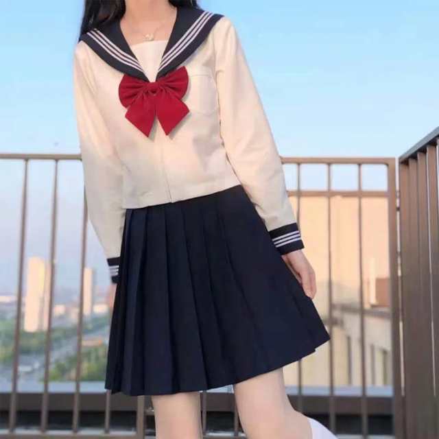 学生制服 4点セット レディース 学生服 上下セット スクールシャツ