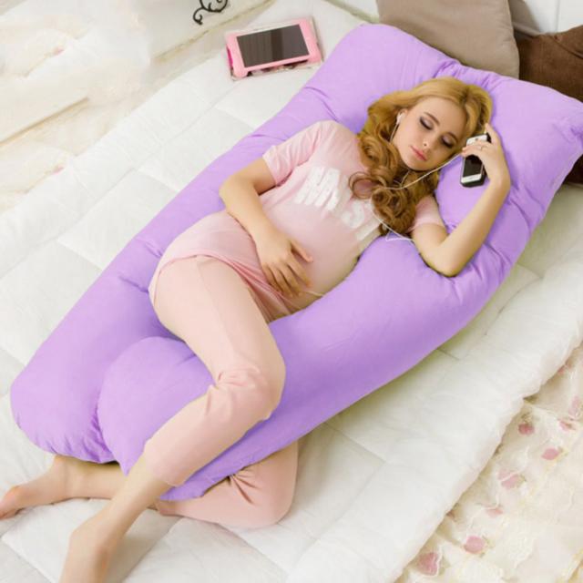 オーガニックコットン 抱き枕 ピンク 授乳 マタニティ 大きい 快適