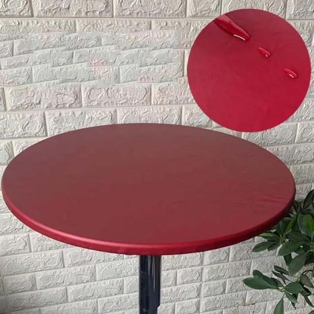 汚れ防止 テーブルカバー テーブルクロス ゴム縁付き ラウンド テーブル 食卓 カバー レザー調 フェイクレザー 合皮 撥水 防汚 水拭き キズ防止  傷つき 保護 シンプル ダイニングテーブル 食卓マット テーブルカバーの通販はau PAY マーケット - NEXT | au PAY マーケット  ... ダイニングチェアカバー テーブルクロス レッド クリスマス ジャカード ラウンド 厚手 コーヒーテーブルカバー (140x180cm