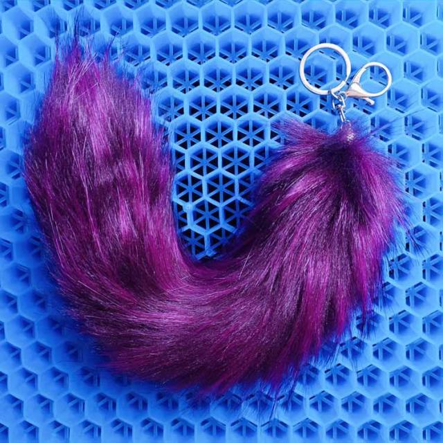 送料無料】ファーチャーム 26cm 40cm 12色 しっぽ 尻尾 動物