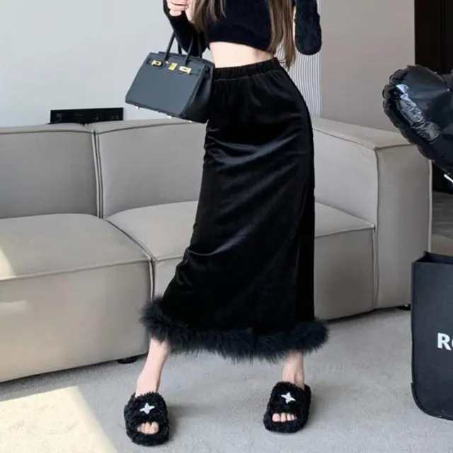 ヴェルサーチ ジーンズスクチュール Versace ベロア スカート