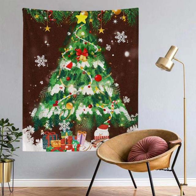 クリスマスタペストリー壁掛け オーダー クリスマスツリー ウォール クリスマスツリー 壁掛け フェルト クリスマス 飾り付け 飾り