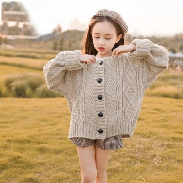 ポロラルフローレン　チルドレン　ミニケーブル コットン カーディガン　水色 ミニ ケーブル コットン カーディガン | POLO RALPH LAUREN CHILDRENS