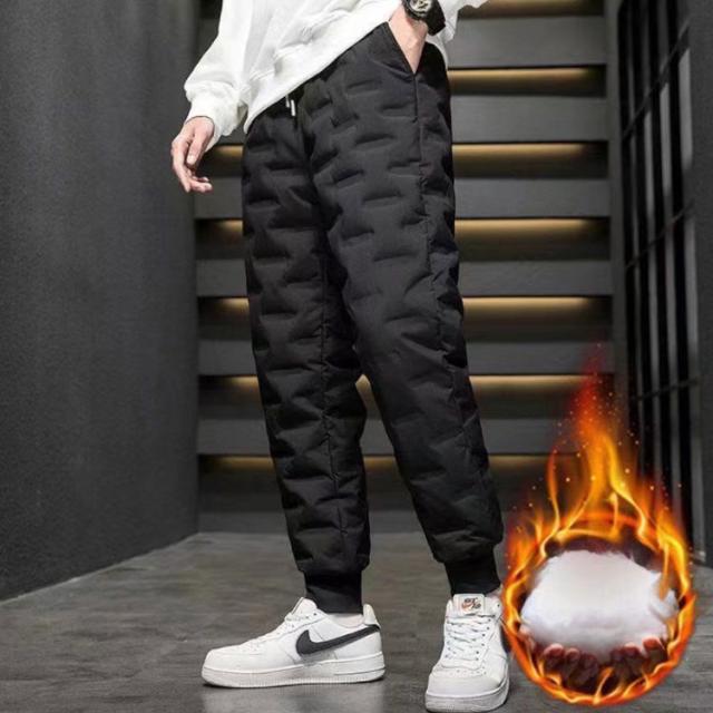 裏起毛 ダウンパンツ メンズ ズボン メンズダウンズボン ジョガー