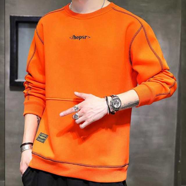 パーカー フードなし プルオーバーパーカー 長袖 スウェットパーカー Uネック トップス tシャツ ゆったり 通気性 送料無料 柔らかい 厚手