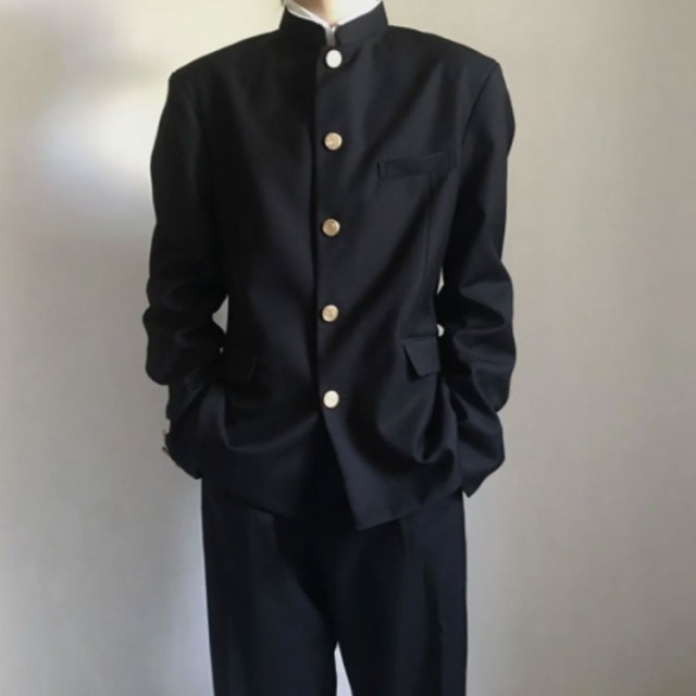 限定セール2024青森山田高校　制服　上下セット　スボン　スラックス　ジャケット　上着　学生服　冬服　高校生　学ラン　　　高校サッカー 学生服