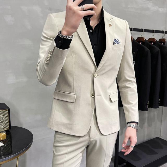 2点セット ジャケット+パンツ 上下セット 礼服 メンズ