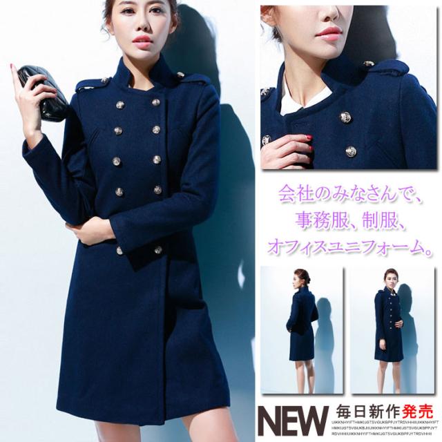 Pコート コート レディース 厚手 秋 冬 アウター ハーフコート ピーコート ウール 入園式 入学式 長袖 卒園式 卒業式 お宮参り 七五三 OL