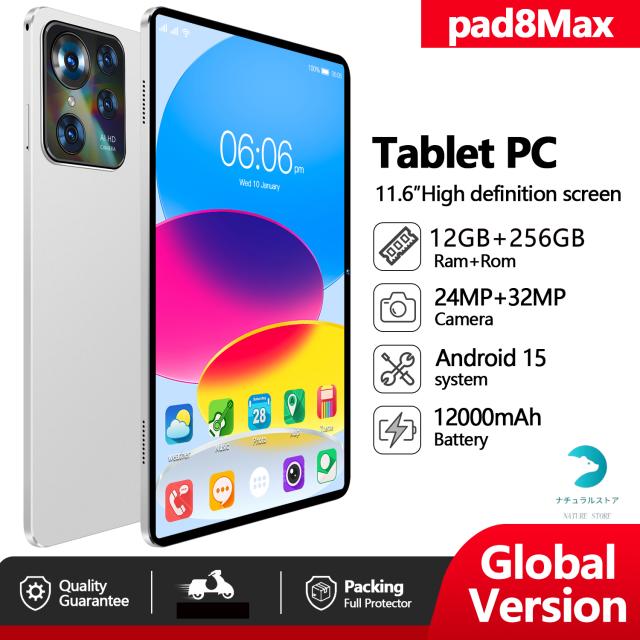 2025最新型 タブレット pc 本体 Android15 10.1インチ 2025最新作12+256GB FullHD wi-fi sim 在宅勤務 ネット授業 コスパ最高 人気 誕生日 敬老の日 GPS 電話