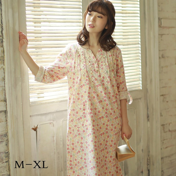 送料無料春秋用 花柄 ワンピース パジャマ ルームウェア レディース 可愛い 小花柄 パジャマ ワンピース 可愛い ルームウェア パジャマの通販はau Pay マーケット 吉成商店