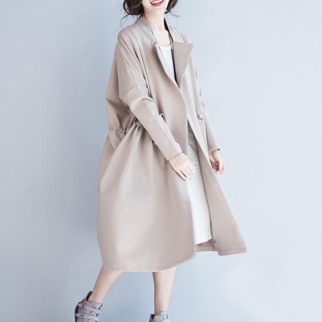 ロング トレンチコート スプリングコート Aライン チェスターコート 就活 お受験 通勤 リクルート レディースの通販はau Pay マーケット 新勢