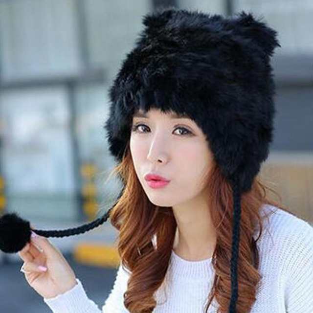最大60%オフ! stretchfur ラビットファー帽子 aquitemosasco.com.br