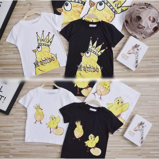 プリントtシャツ 半袖tシャツ 親子ペアルック お揃いコーデ トップス 夏 大人用 子供用 レディース メンズ 男の子 女の子 の通販はau Pay マーケット 美良
