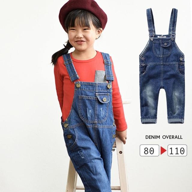 オーバーオール つなぎ ズボン 長ズボン デニム おしゃれ サロペット かわいい キュート シンプル 無地 男女兼用 男の子 女の通販はau Pay マーケット 美良