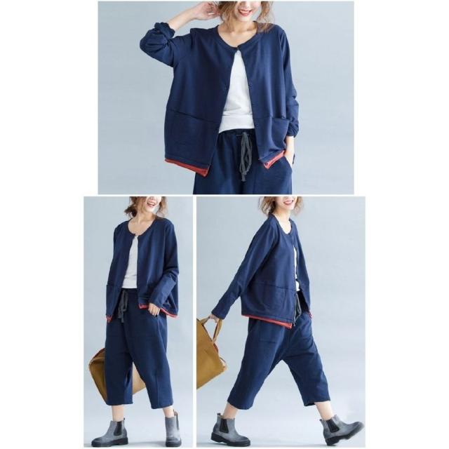 レディース カーディガン 長袖 重ね着風 薄手 ラウンドネック ポケット付き トップス シンプル 無地 ツートンカラー バイカラの通販はau Pay マーケット 美良