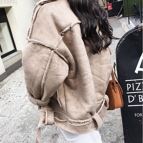 裏ボア フェイクムートンライダース ムートン調 ライダースジャケット レディース アウター ライダース ジャケット ジャンパー の通販はau Pay マーケット 美良