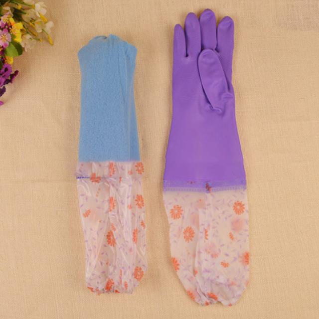 送料無料 ゴム手袋 ロング かわいい おしゃれ 作業用 ロンググローブ 北欧 グリーン レッド ピンク パープル 掃除 レディース そうじ 風の通販はau Pay マーケット Toyshop